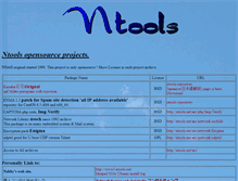 Tablet Screenshot of ntools.net
